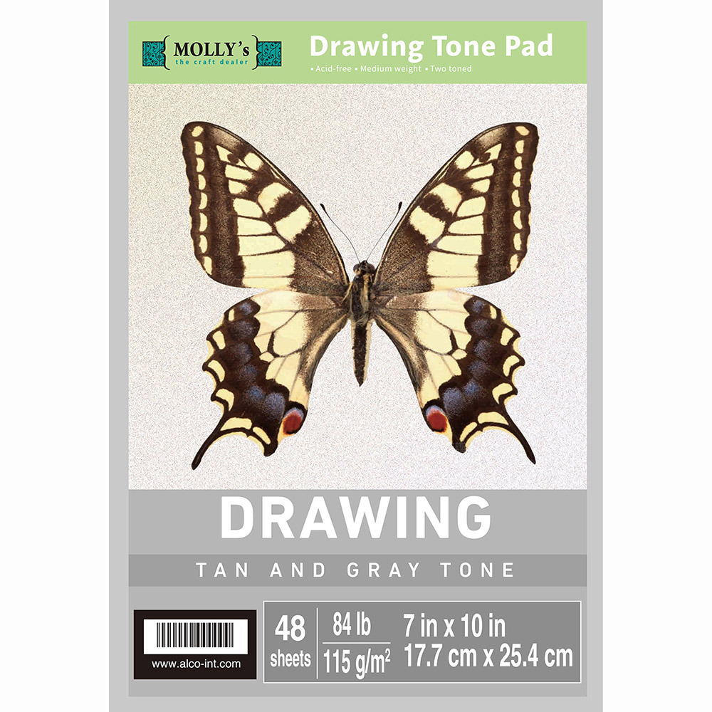 Art Craft Stationery - 7 × 10 インチ描画トーンパッド PK48 アート紙
