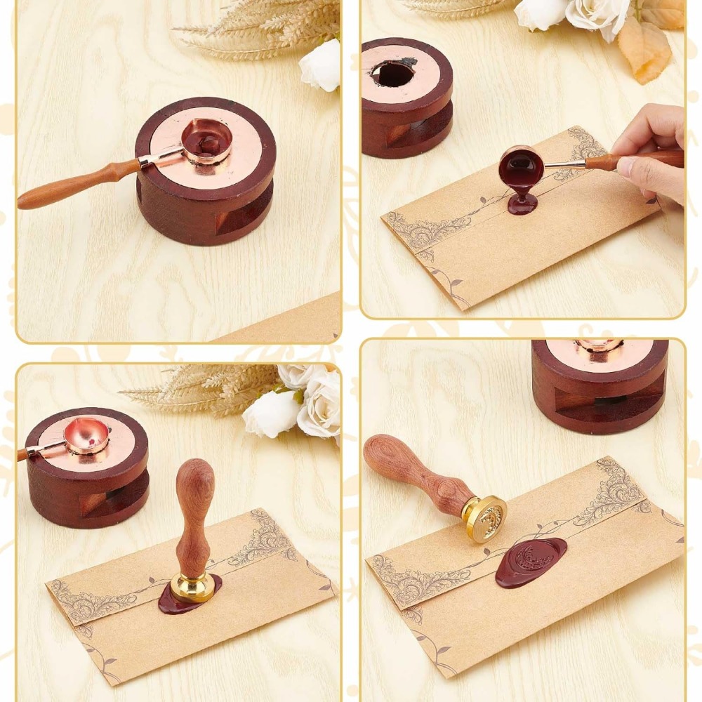 生命の木 ワックスシールスタンプ ヴィンテージ シーリングワ - Batik Wax Kit のレビューと価格