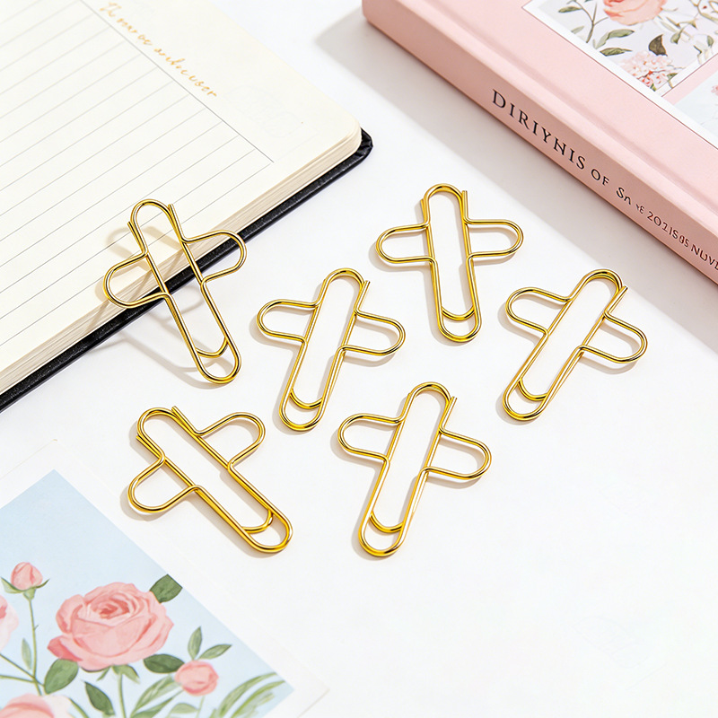 30-100 個ゴールデンクロスノートペーパークリップ楽しい - Art Craft Stationery のレビューと価格