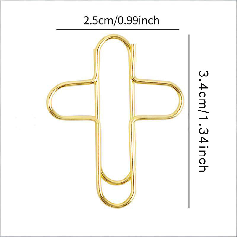 30-100 個ゴールデンクロスノートペーパークリップ楽しい - Art Craft Stationery のレビューと価格