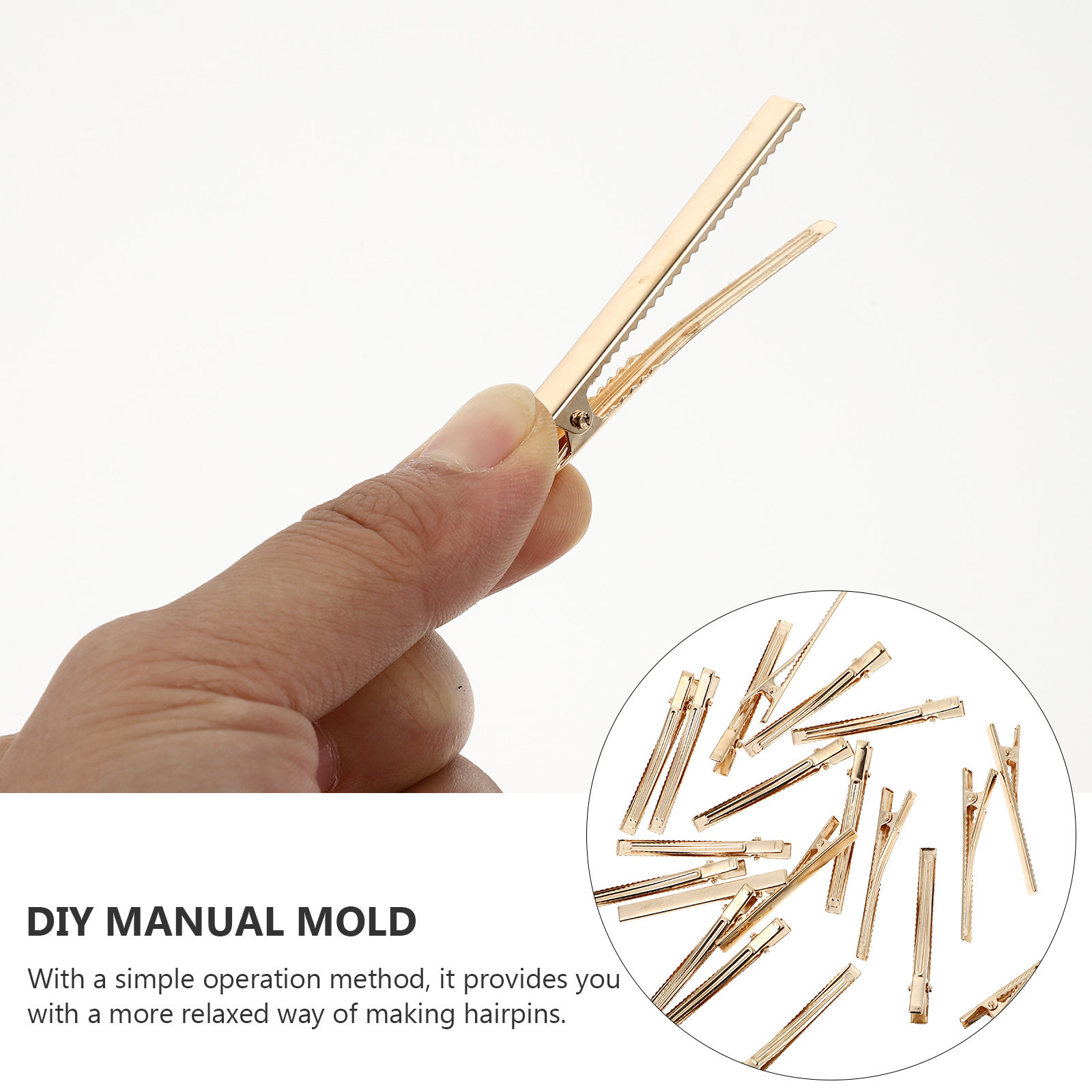 1セットシリコンヘアクリップモールド DIYアートモールド  - Art Craft Simple のレビューと価格