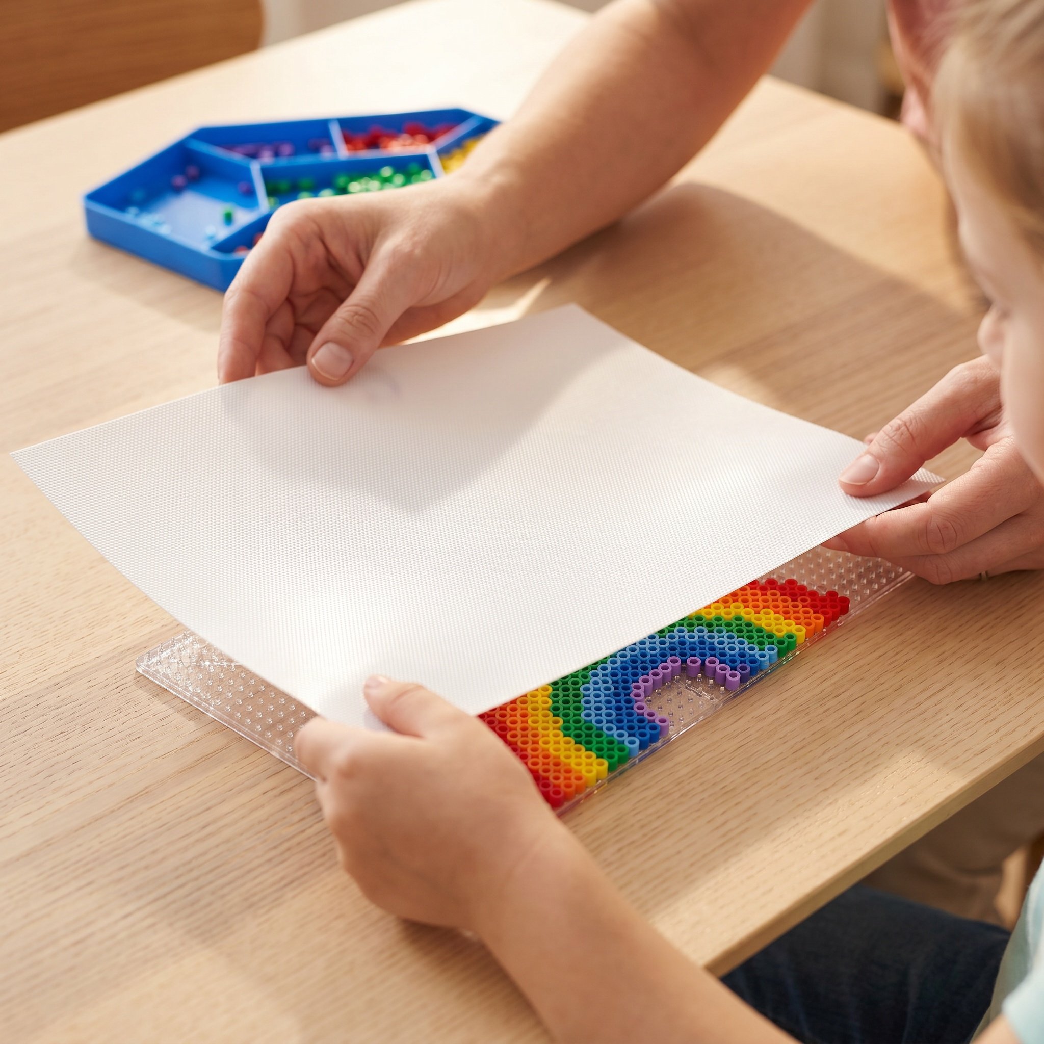 5枚入りヒューズビーズアイロンペーパー、テクスチャード加工の - Art Craft Paper のレビューと価格