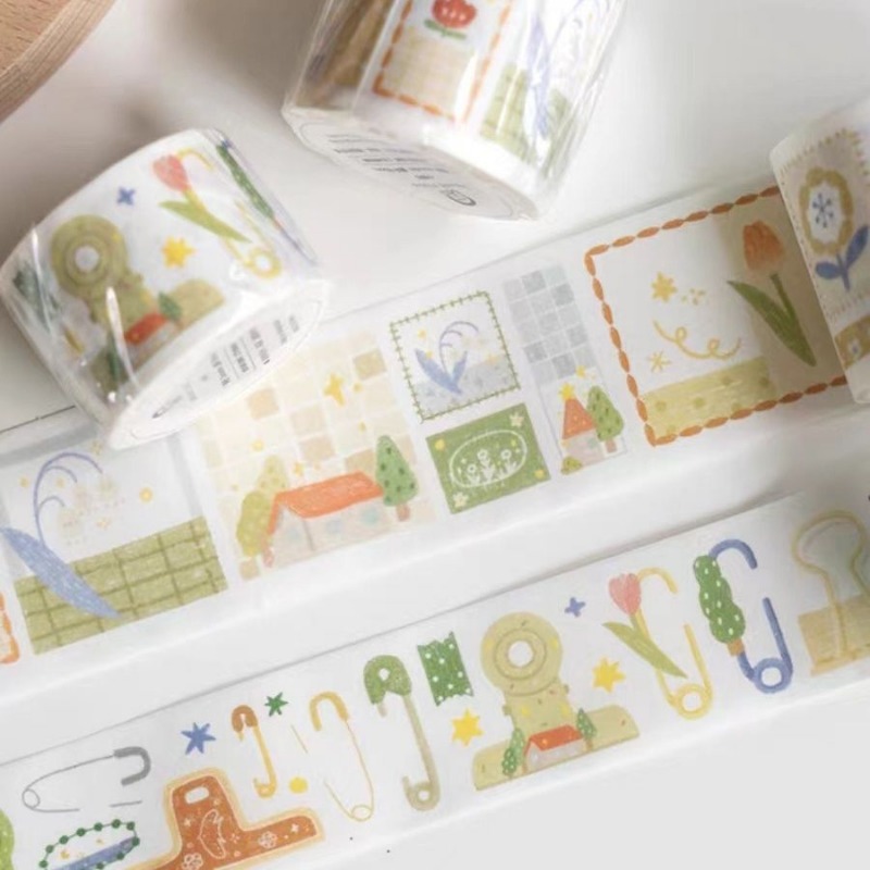 小さなクランプとパッチワークの和紙テープ、DIYスクラップブ - Art Craft Simple のレビューと価格