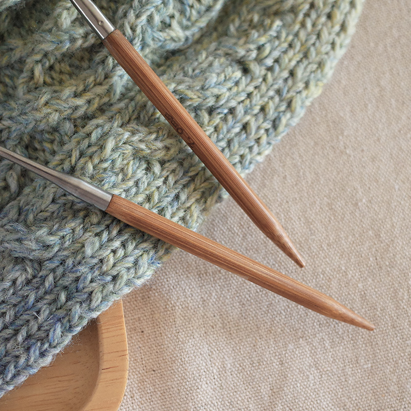 高品質編み針クリエイティブ軟鋼線パイプ硬質竹針 DIY セー - Knitting Needle Circular のレビューと価格
