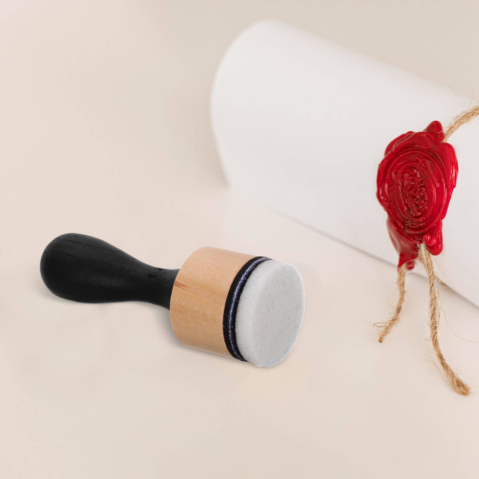 2個入りソフトフォームスポンジスタンプ、天然木製ハンドル付き - Art Craft Blend のレビューと価格