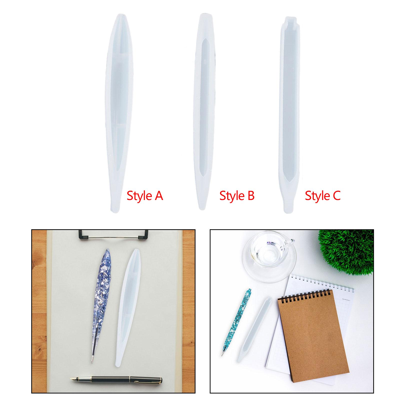 レジンアートシリコンボールペン型DIYエポキシ樹脂モールドク - Art Craft Stationery のレビューと価格