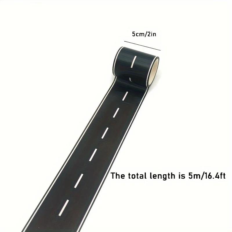 1～2ロールの再利用可能な道路標識ステッカー、黒い高速道路テ - Art Craft Party のレビューと価格