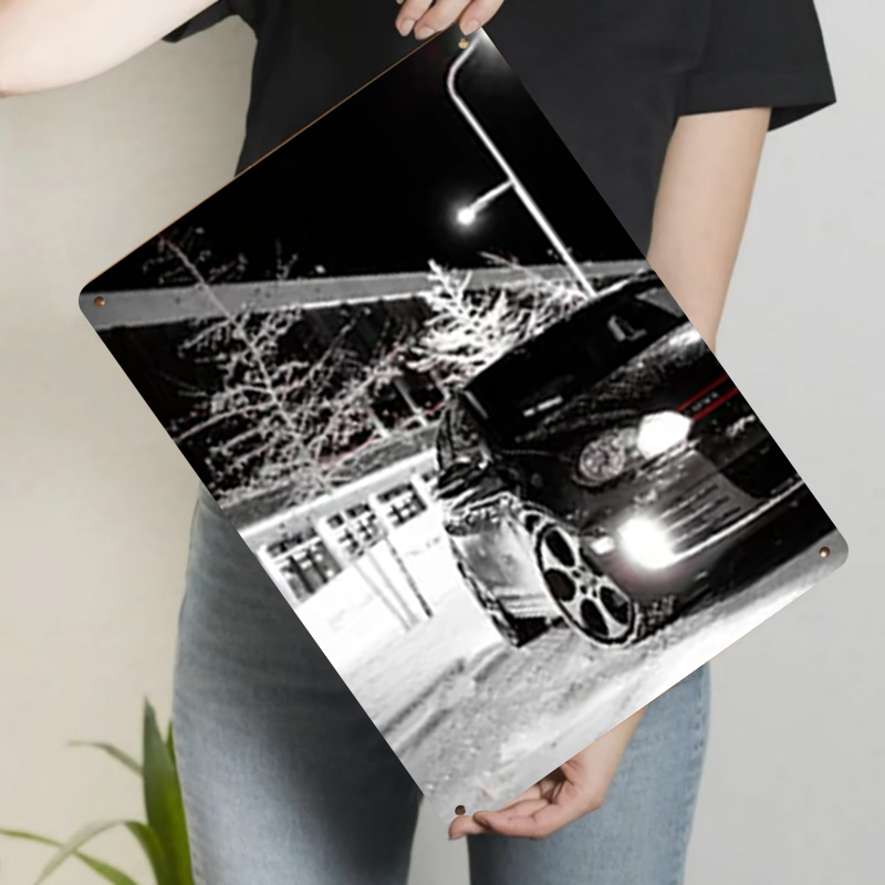 冬の街並みの夜景 鉄絵 ホームデコレーション リビングルーム - Art Craft Winter のレビューと価格