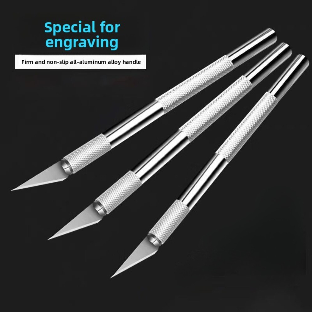 1/5 個の彫刻クラフトツールノンスリップ金属彫刻ペンキット - Art Craft Stationery のレビューと価格