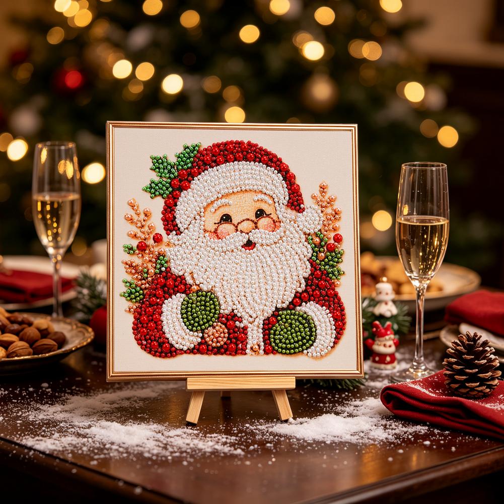 クリスマスパールダイヤモンドペインティングアートセット（フレ - Art Craft Party のレビューと価格