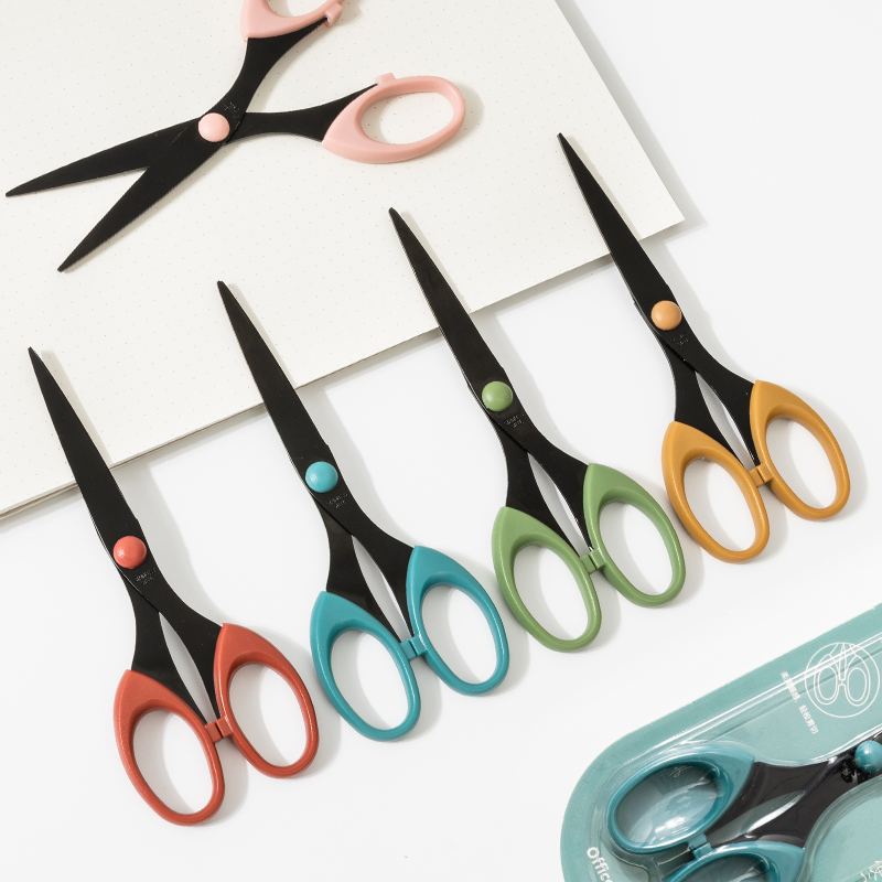 1-5 個モランディカラーはさみステンレス鋼の刃安全設計カッ - Art Craft Stationery のレビューと価格