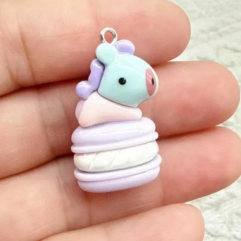 10個入りミックスカートゥーンレジンチャーム、小さな装飾ペン - Art Craft Party のレビューと価格